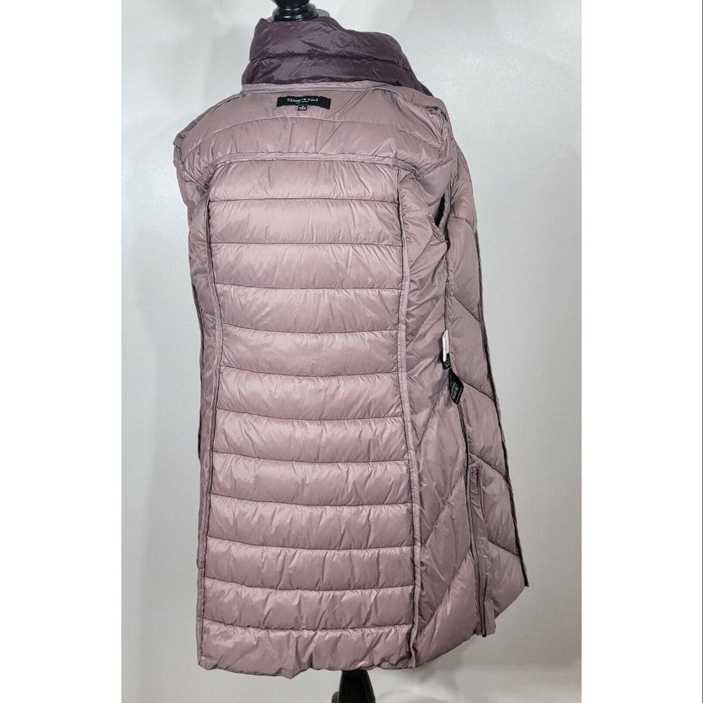 Kenneth Cole New York Zip Puffer Jacket, Purple Women's Size Small, NWT - Picture 8 of 12